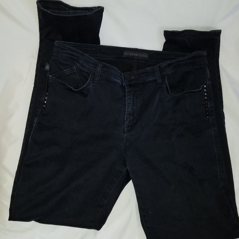 Rock & Republic black skinny jeans